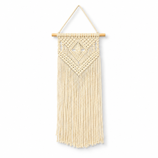 Hand-Woven Cotton Wall Hanging